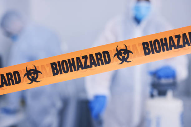 Professional Biohazard technician working in Overton, NV